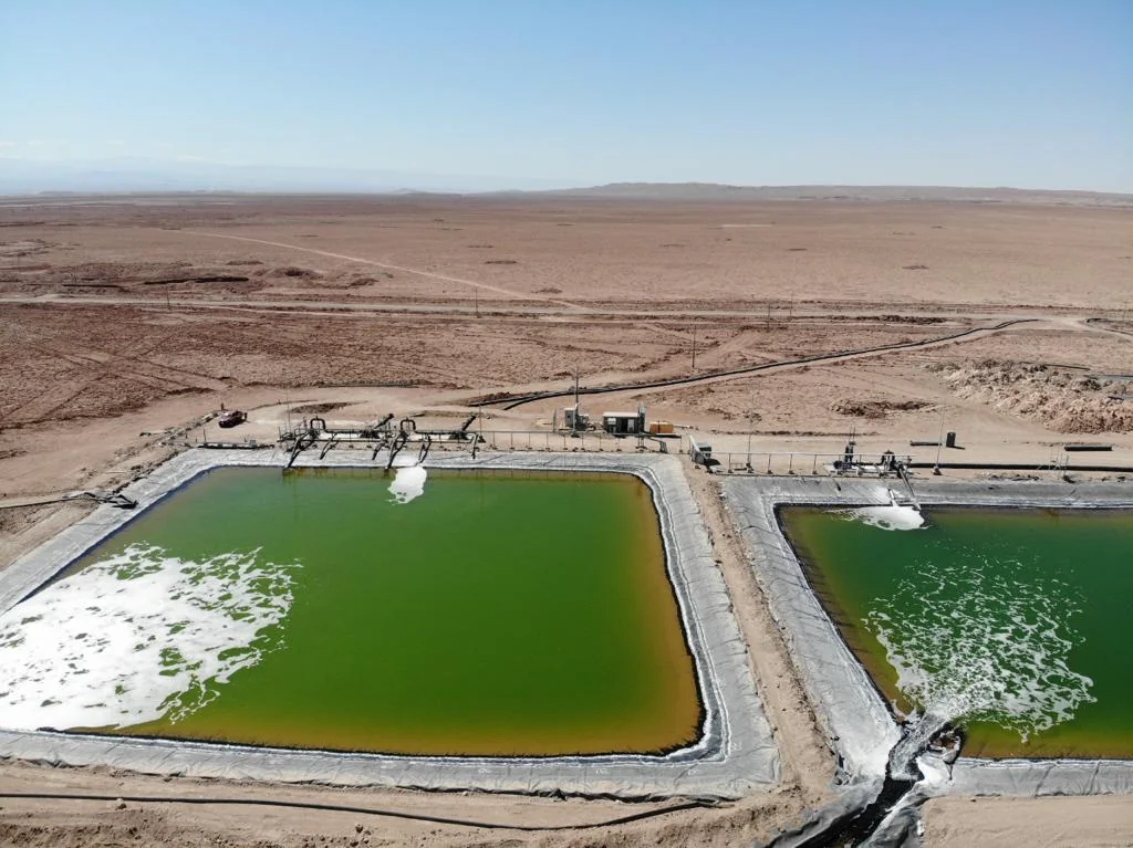 Piscinas de proceso impermeabilizadas